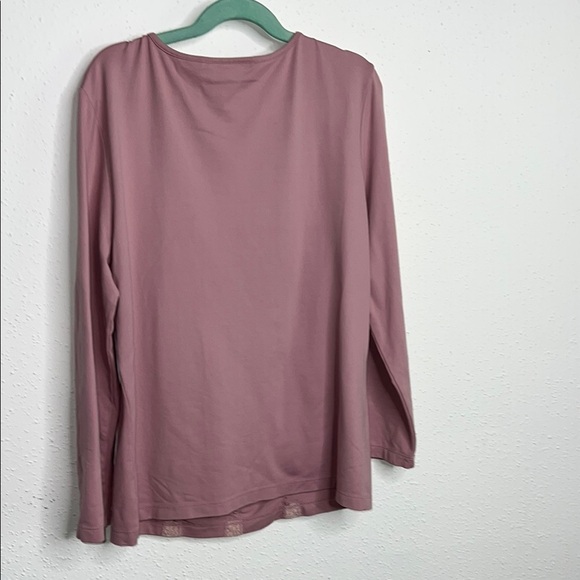 Apostrophe Pink Ruched Blouse - Picture 5 of 5